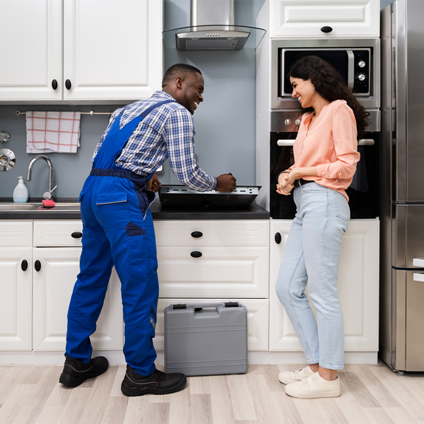 can you provide an estimate for cooktop repair before beginning any work in Lynnville